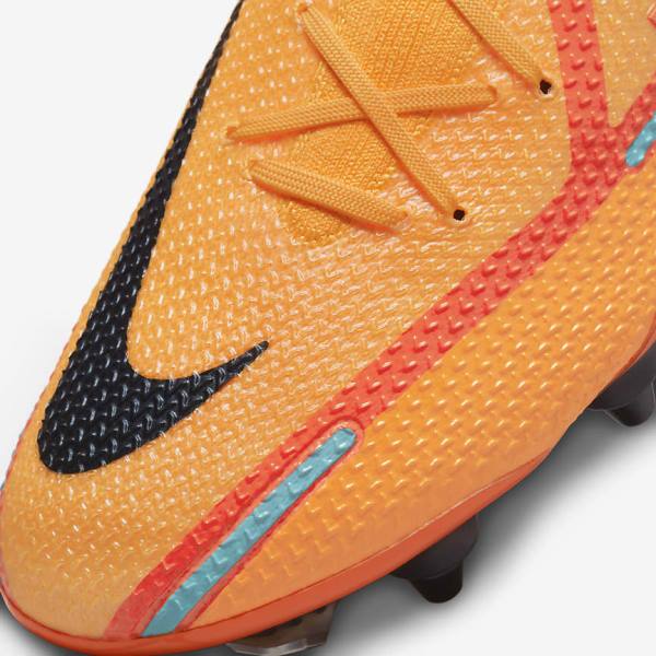 Pánské Kopačky Nike Phantom GT2 Elite SG-Pro AC Soft-Ground Oranžové Světle Červené Černé | NK692FAG