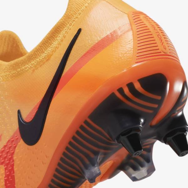 Pánské Kopačky Nike Phantom GT2 Elite SG-Pro AC Soft-Ground Oranžové Světle Červené Černé | NK692FAG