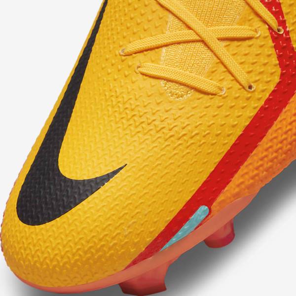 Pánské Kopačky Nike Phantom GT2 Pro Dynamic Fit FG Firm-Ground Oranžové Světle Červené Černé | NK046AYM