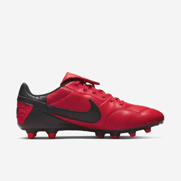 Pánské Kopačky Nike The Premier 3 FG Firm-Grounds Červené Černé | NK841SAY