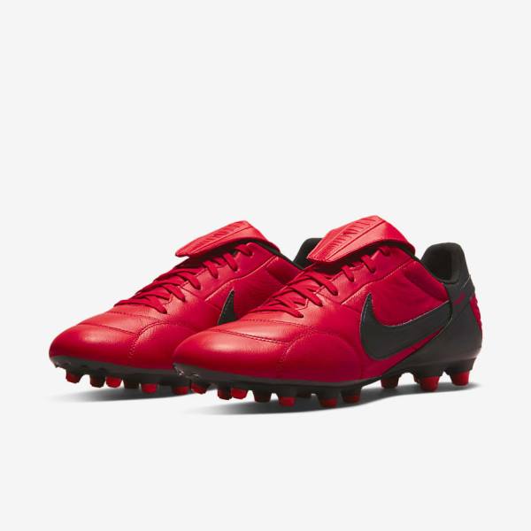 Pánské Kopačky Nike The Premier 3 FG Firm-Grounds Červené Černé | NK841SAY