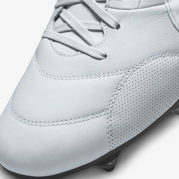 Pánské Kopačky Nike The Premier 3 SG-PRO Anti-Clog Traction Soft-Ground Platina Černé Metal Zlaté Bílé | NK074IFZ