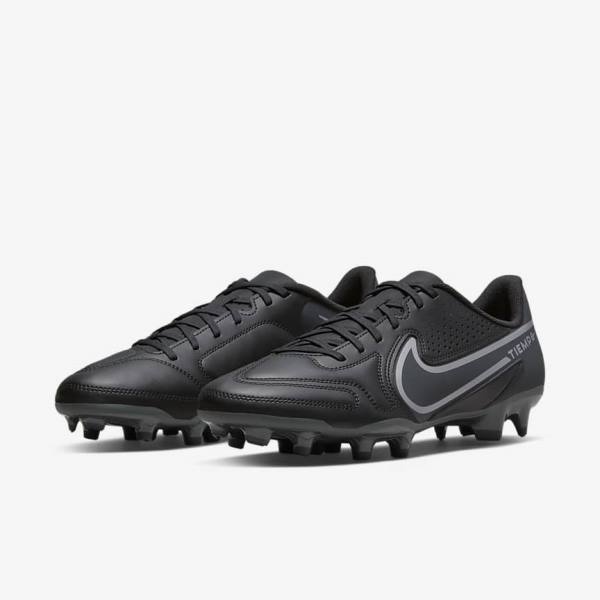 Pánské Kopačky Nike Tiempo Legend 9 Club MG Multi-Ground Černé Tmavě Šedé | NK107OZM