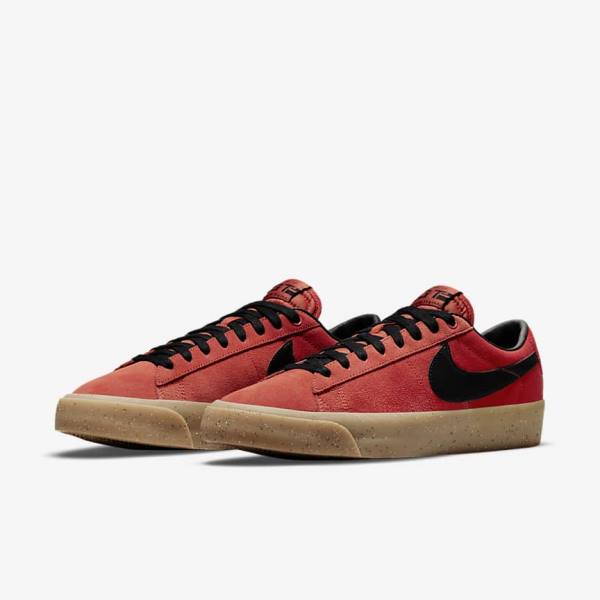 Pánské Skate Boty Nike SB Zoom Blazer Low Pro GT Světle Hnědé Černé | NK369JZI