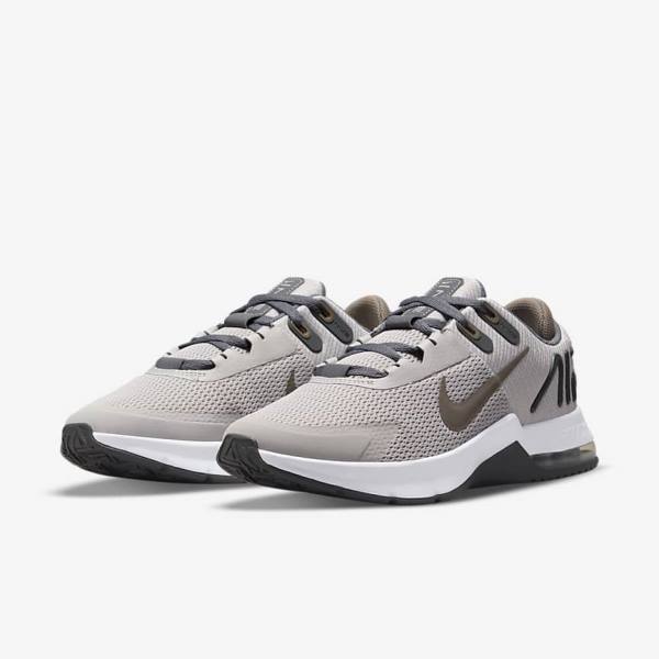 Pánské Sportovní Boty Nike Air Max Alpha Trainer 4 Šedé Olivy Zelené Šedé | NK614VZJ