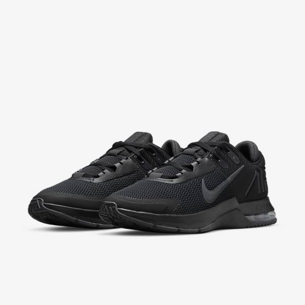 Pánské Sportovní Boty Nike Air Max Alpha Trainer 4 Černé Tmavě Šedé | NK827UDB