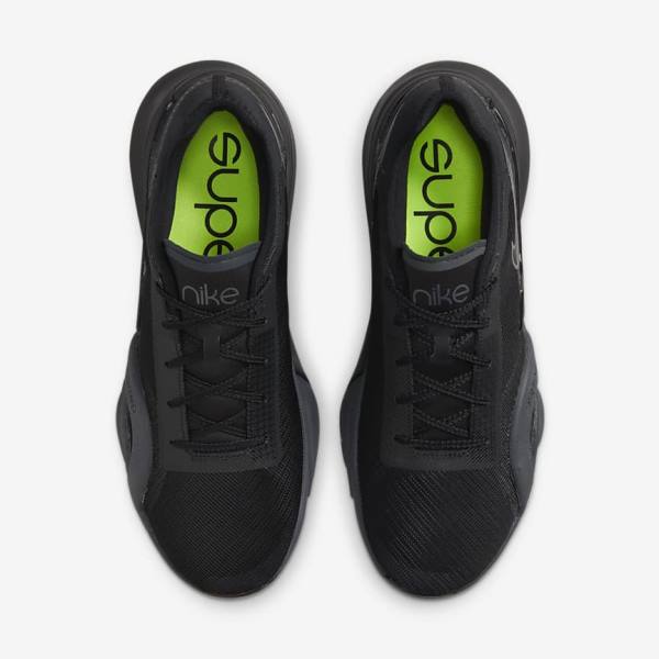 Pánské Sportovní Boty Nike Air Zoom SuperRep 3 HIIT Class Černé Tmavě Šedé | NK854JKG