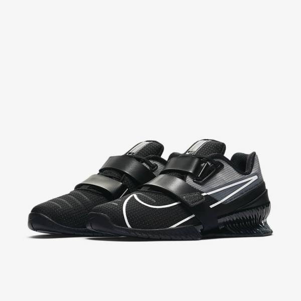 Pánské Sportovní Boty Nike Romaleos 4 Černé Bílé | NK019FZI