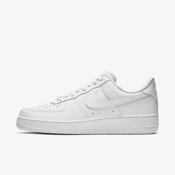 Pánské Tenisky Nike Air Force 1 07 Bílé | NK012GKL