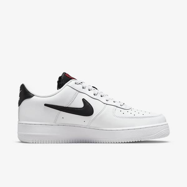 Pánské Tenisky Nike Air Force 1 07 Premium Bílé Vínové Červené Černé | NK371EVY