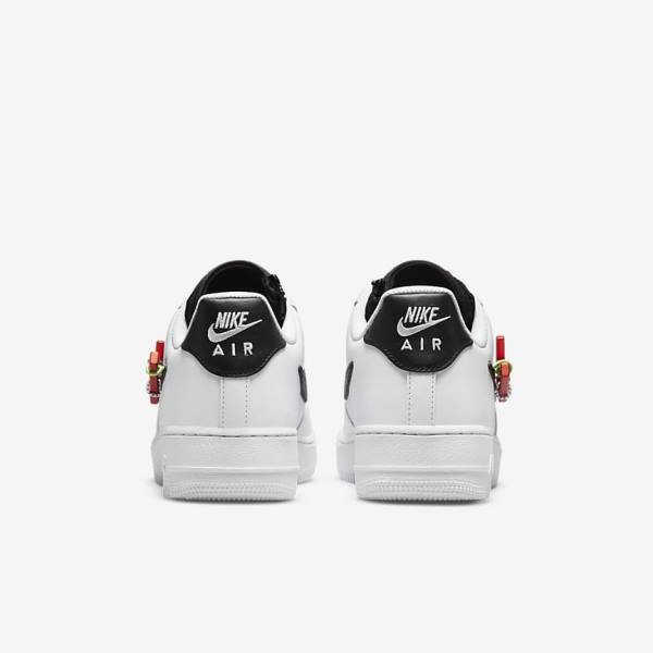 Pánské Tenisky Nike Air Force 1 07 Premium Bílé Vínové Červené Černé | NK371EVY