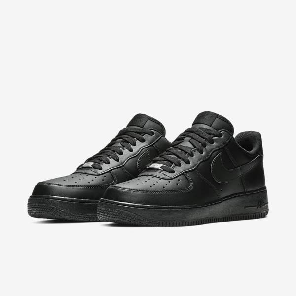 Pánské Tenisky Nike Air Force 1 07 Černé | NK817KYG