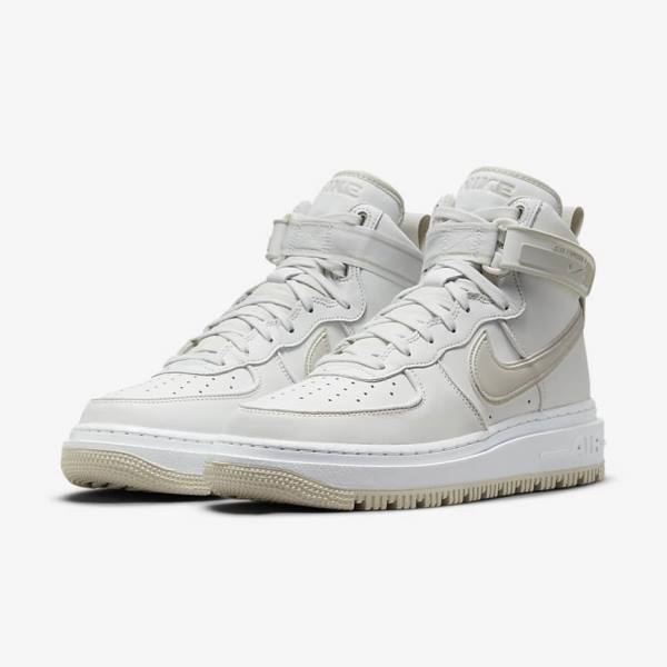 Pánské Tenisky Nike Air Force 1 Boot Bílé Světle Béžový | NK297UWC