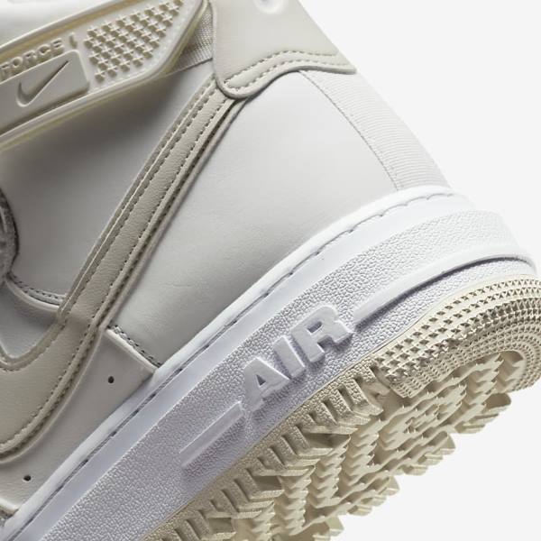 Pánské Tenisky Nike Air Force 1 Boot Bílé Světle Béžový | NK297UWC