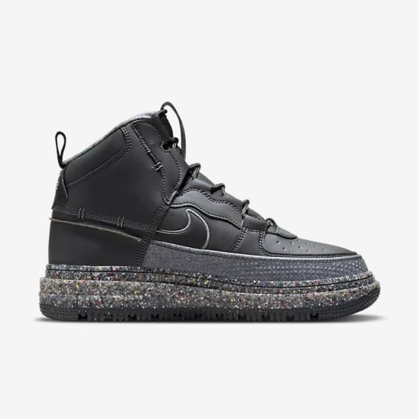 Pánské Tenisky Nike Air Force 1 Boot Tmavě Šedé Černé | NK750USD