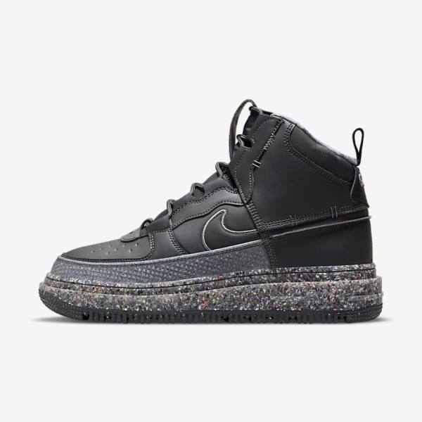 Pánské Tenisky Nike Air Force 1 Boot Tmavě Šedé Černé | NK750USD