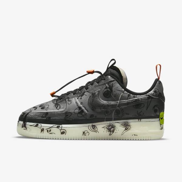 Pánské Tenisky Nike Air Force 1 Experimental Černé Bílé | NK052GVA