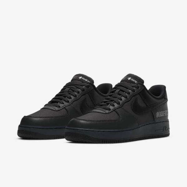 Pánské Tenisky Nike Air Force 1 GTX Tmavě Šedé Černé | NK375DGP