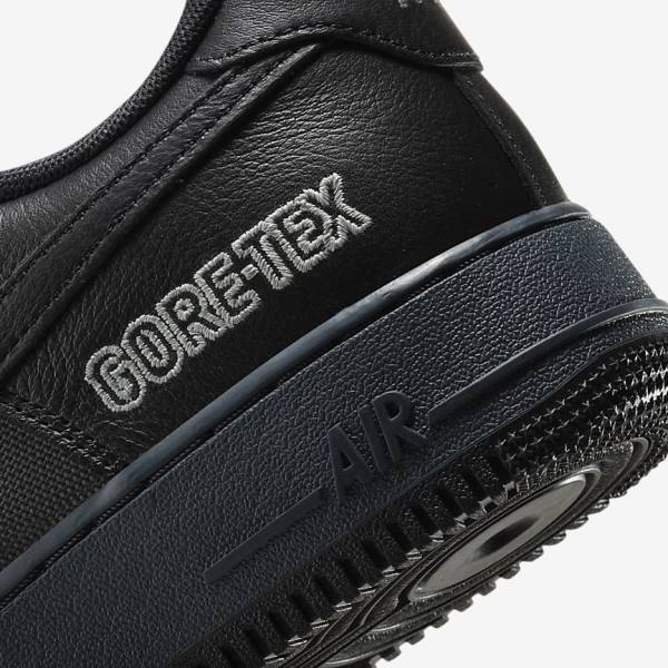 Pánské Tenisky Nike Air Force 1 GTX Tmavě Šedé Černé | NK375DGP