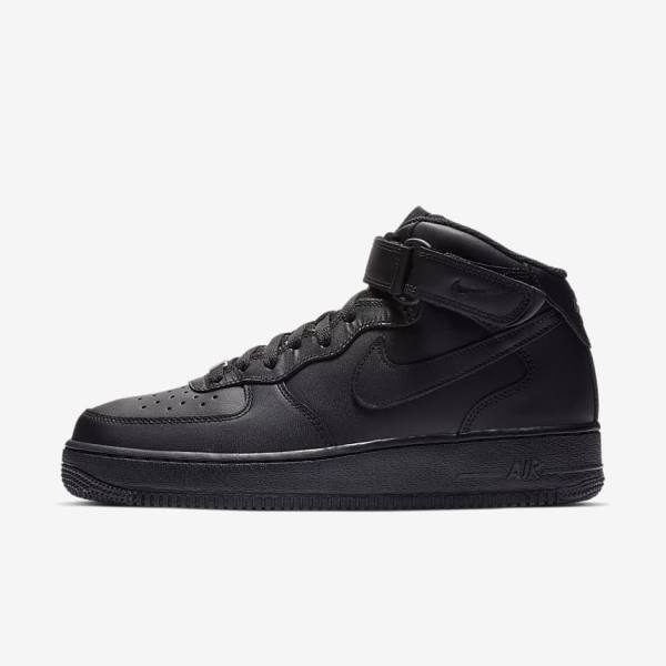 Pánské Tenisky Nike Air Force 1 Mid 07 Černé | NK691YPS