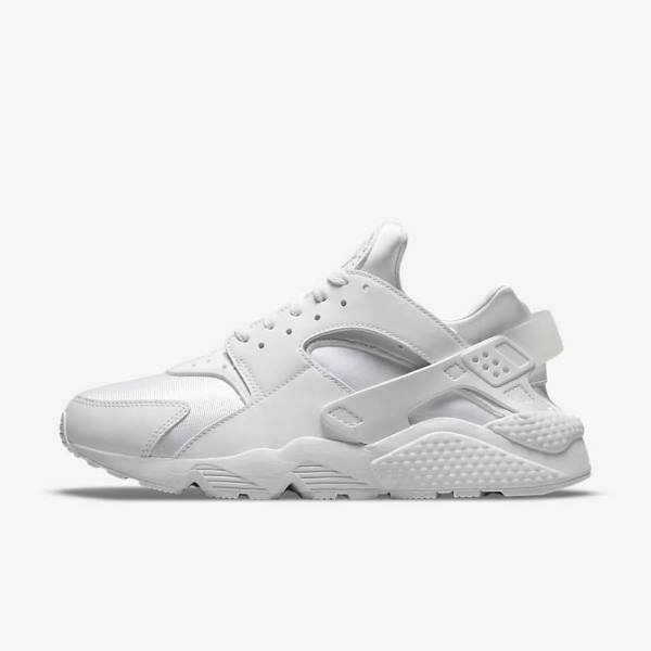 Pánské Tenisky Nike Air Huarache Bílé Platina | NK325VNX