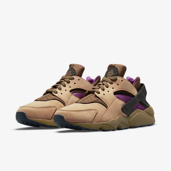 Pánské Tenisky Nike Air Huarache LE Černé Hnědé | NK705LRJ