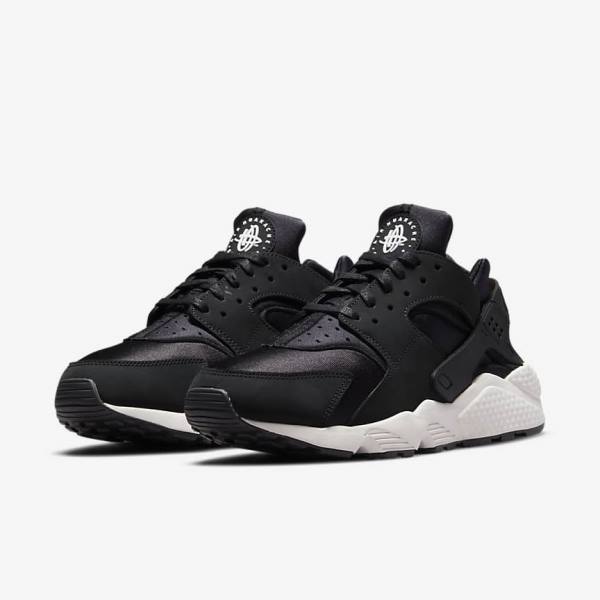 Pánské Tenisky Nike Air Huarache LE Černé Bílé | NK913FGR