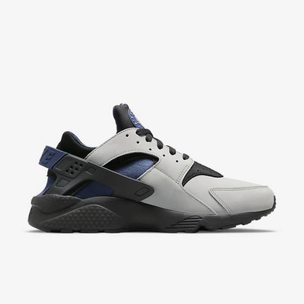 Pánské Tenisky Nike Air Huarache LE Šedé Černé Tmavě Blankyt | NK629YEM