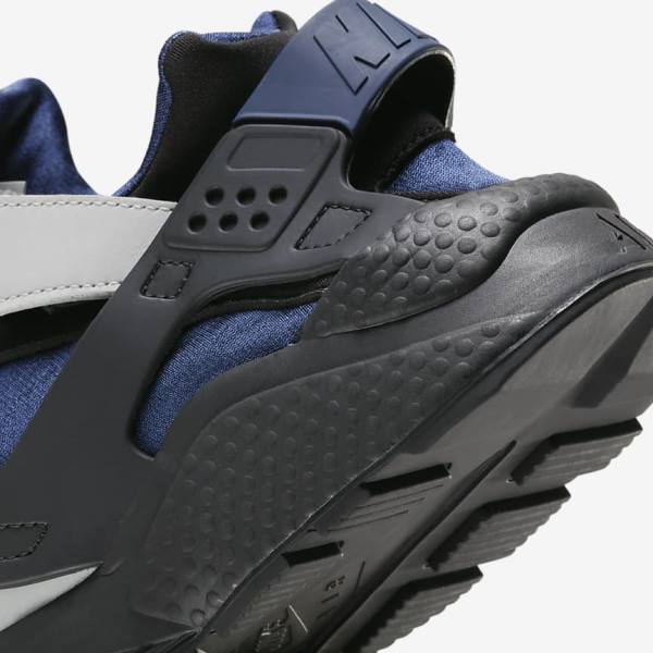 Pánské Tenisky Nike Air Huarache LE Šedé Černé Tmavě Blankyt | NK629YEM