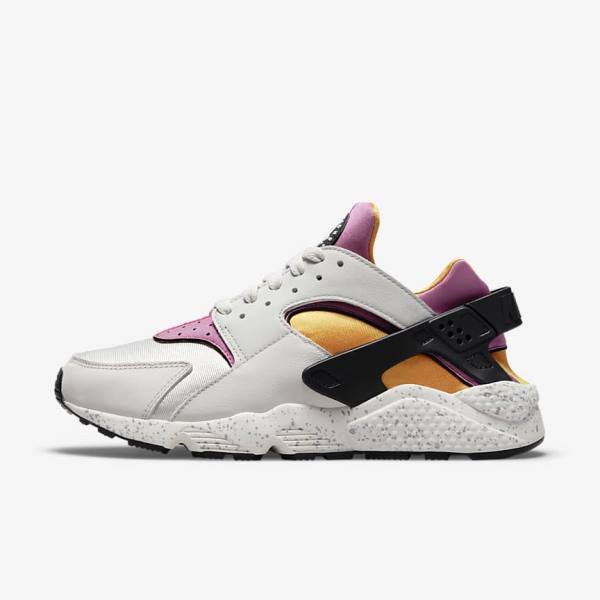 Pánské Tenisky Nike Air Huarache Světle Béžový Zlaté Černé Růžové | NK870HVB