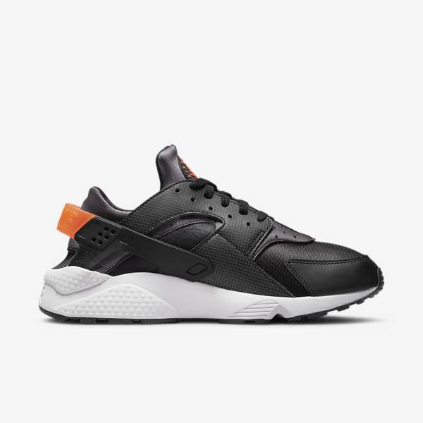 Pánské Tenisky Nike Air Huarache Černé Oranžové Šedé Bílé | NK027VJI