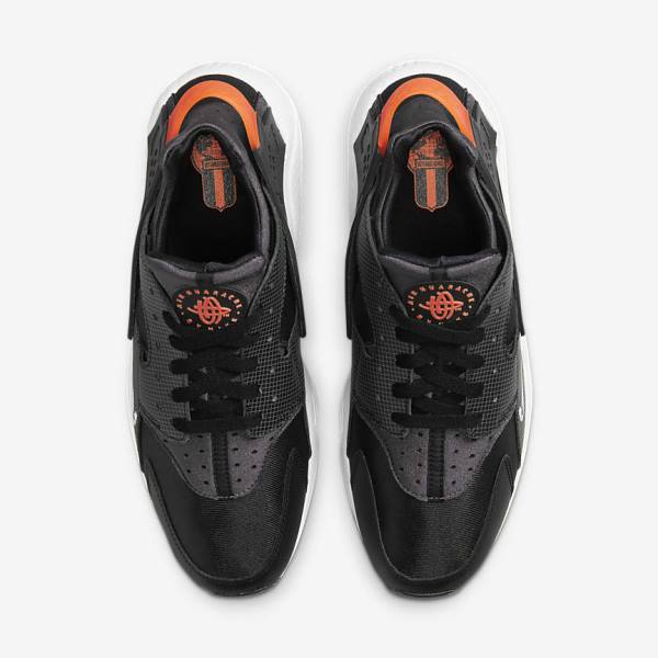 Pánské Tenisky Nike Air Huarache Černé Oranžové Šedé Bílé | NK027VJI