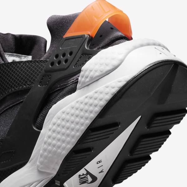 Pánské Tenisky Nike Air Huarache Černé Oranžové Šedé Bílé | NK027VJI