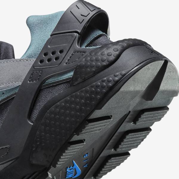 Pánské Tenisky Nike Air Huarache Šedé Světle Blankyt Černé Metal Stříbrné | NK194UVR