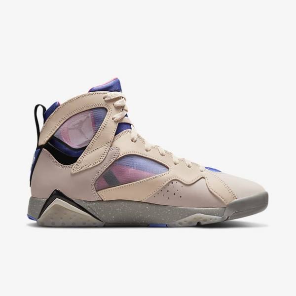 Pánské Tenisky Nike Air Jordan 7 Retro SE Blankyt Černé | NK372ELR