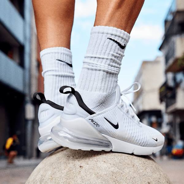 Pánské Tenisky Nike Air Max 270 Bílé Černé | NK873RVU