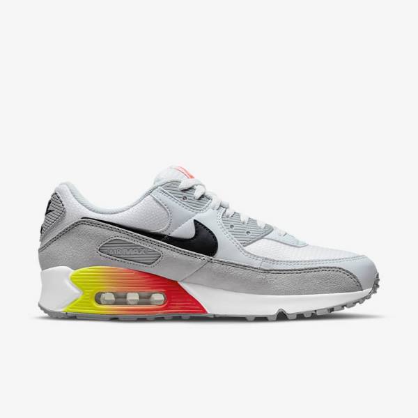 Pánské Tenisky Nike Air Max 90 Air Max Month Šedé Světle Červené Černé | NK498EQJ