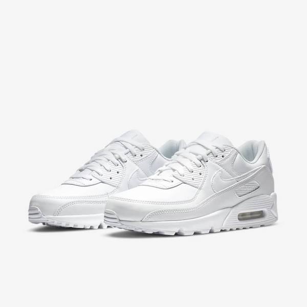 Pánské Tenisky Nike Air Max 90 LTR Bílé | NK782REV