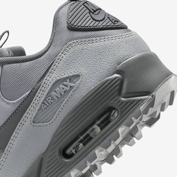 Pánské Tenisky Nike Air Max 90 Surplus Šedé Růžové Světle Blankyt Šedé | NK412EHA