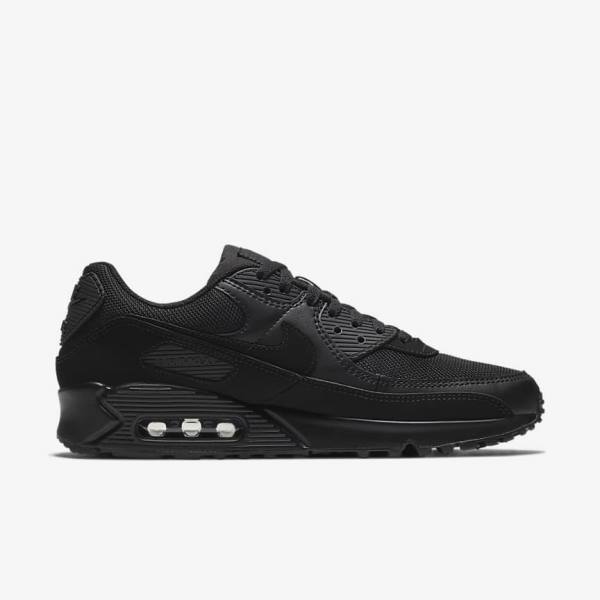 Pánské Tenisky Nike Air Max 90 Černé | NK519USB