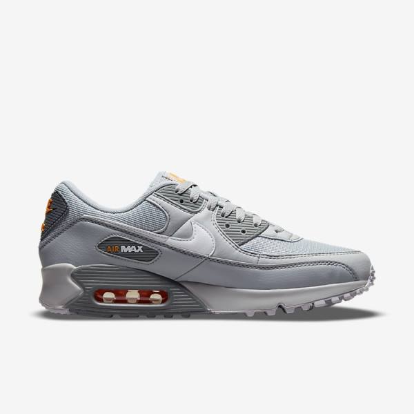 Pánské Tenisky Nike Air Max 90 Šedé Bílé | NK248XYL