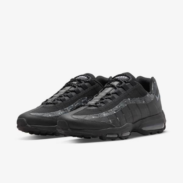 Pánské Tenisky Nike Air Max 95 UL Černé Šedé Bílé Šedé | NK970ZIU