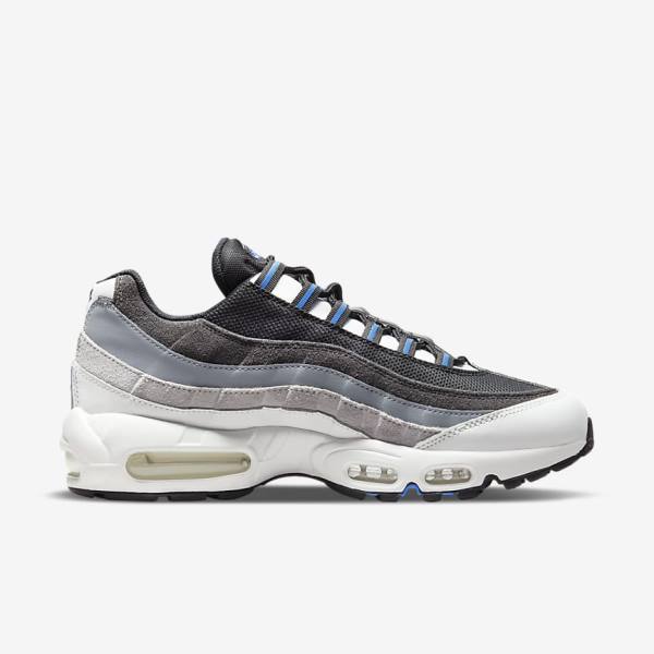 Pánské Tenisky Nike Air Max 95 Černé Tmavě Šedé Blankyt | NK197WDG