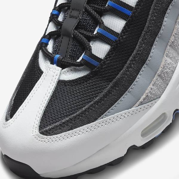 Pánské Tenisky Nike Air Max 95 Černé Tmavě Šedé Blankyt | NK197WDG