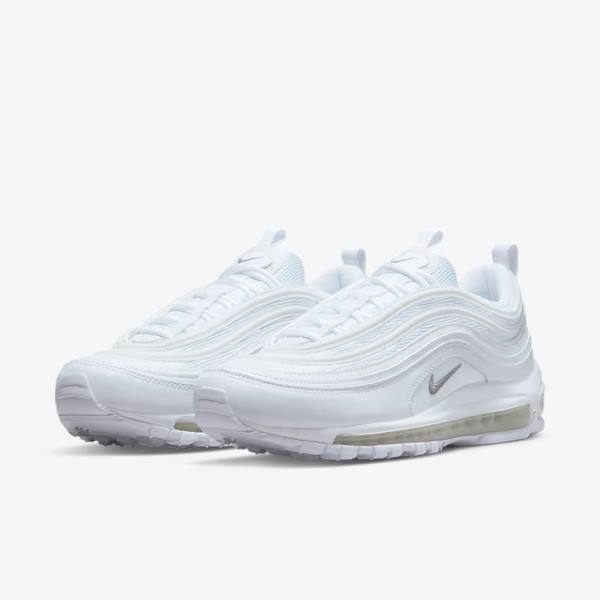 Pánské Tenisky Nike Air Max 97 Bílé Černé Šedé | NK267QKR