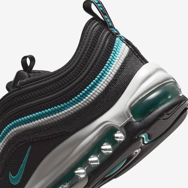 Pánské Tenisky Nike Air Max 97 SE Černé Bílé Tyrkysové | NK857QZX