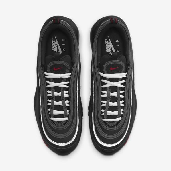 Pánské Tenisky Nike Air Max 97 Černé Červené Bílé | NK351TKV