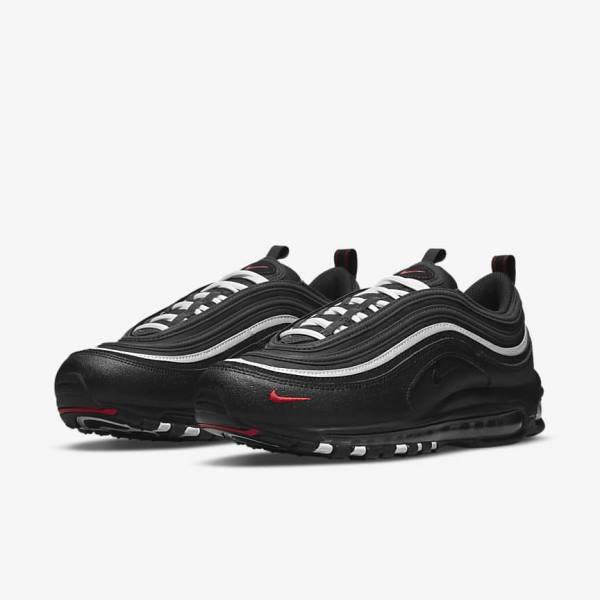 Pánské Tenisky Nike Air Max 97 Černé Červené Bílé | NK351TKV