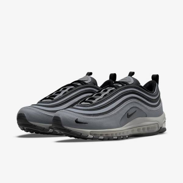 Pánské Tenisky Nike Air Max 97 Šedé Tmavě Šedé Černé | NK804PUI