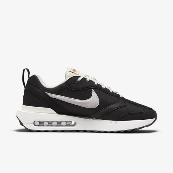 Pánské Tenisky Nike Air Max Dawn Černé Metal Stříbrné Oranžové Bílé | NK739WYG